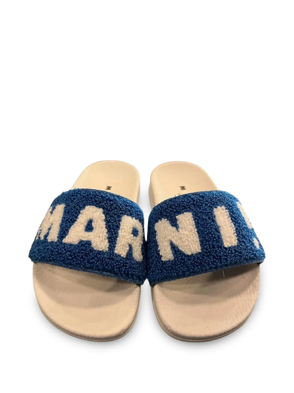 Marni Kids logo slides Blauw