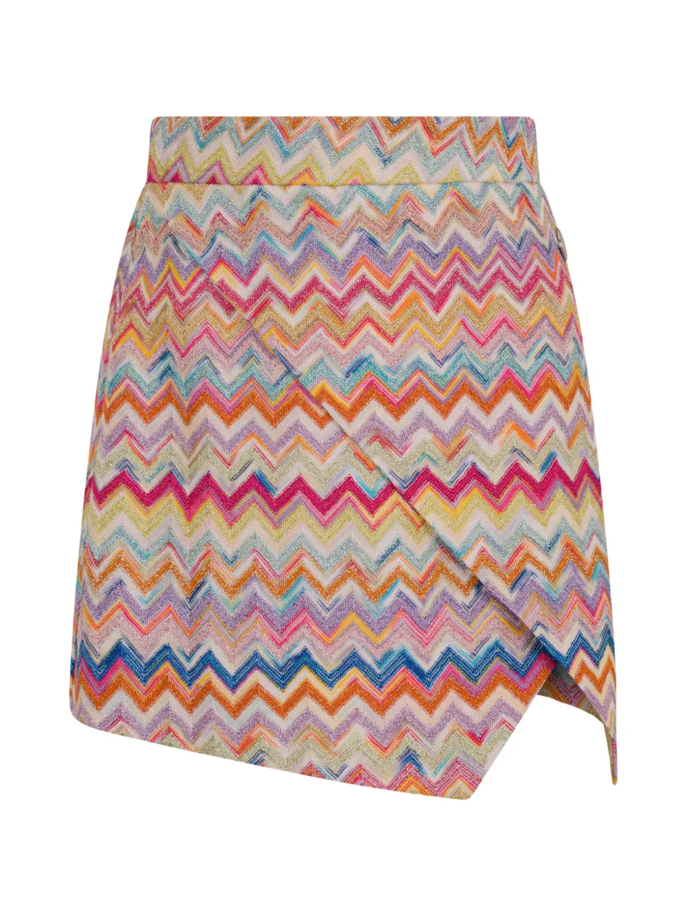 Missoni Kids zigzag skirt - Rosa