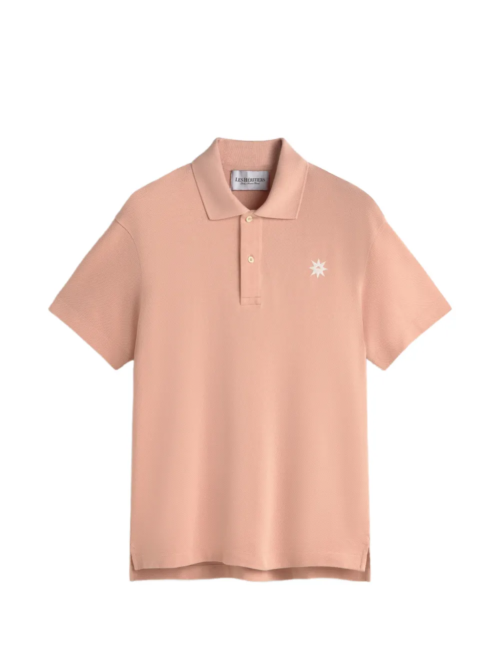 LES HÉRITIERS star-detail polo shirt - Rosa
