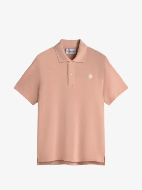 LES HÉRITIERS star-detail polo shirt