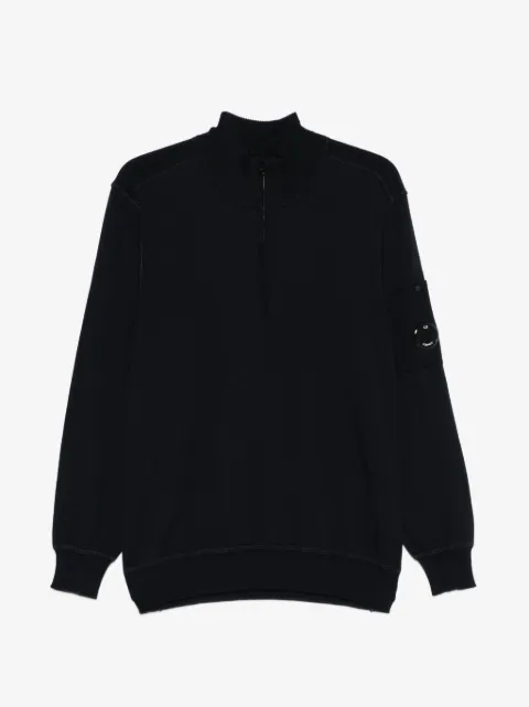 C.P. Company playera tipo polo con medio cierre
