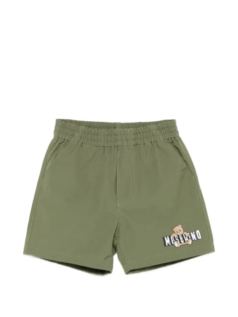 Moschino Kids shorts con detalle del logo