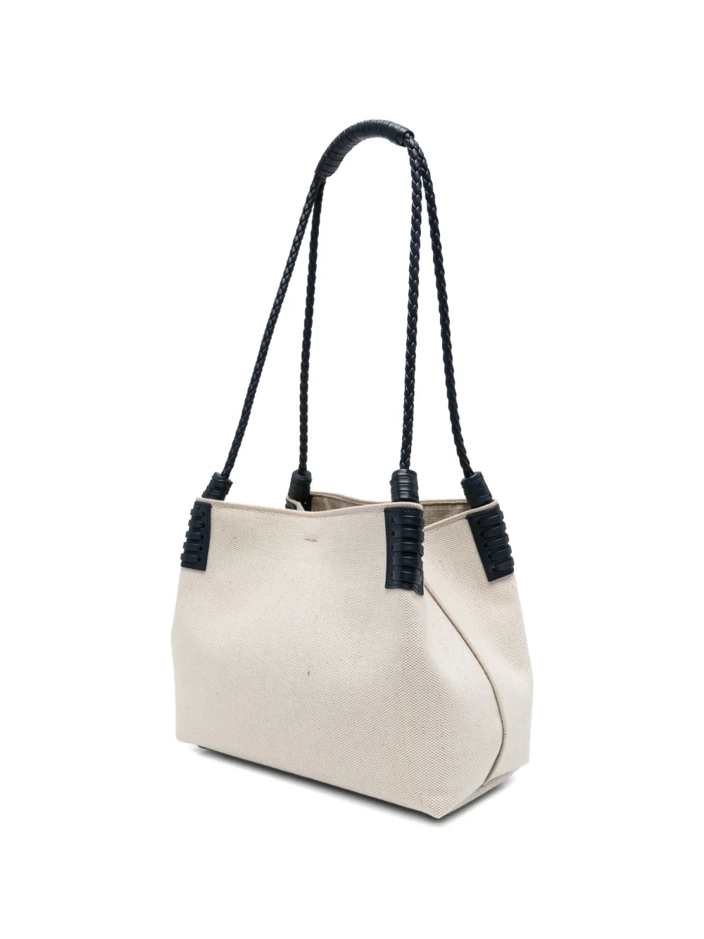 ETRO Kleine Canvas Libra shopper Beige