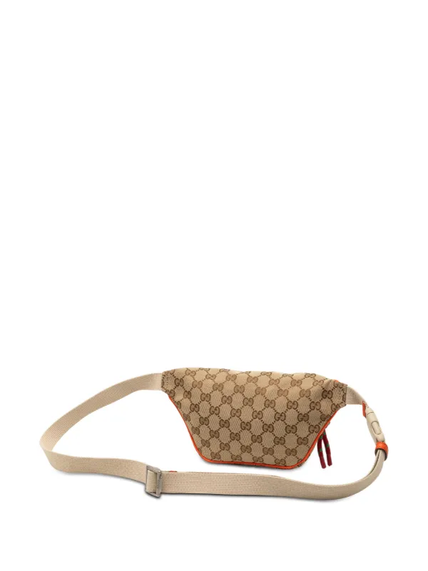 Gucci Pre-Owned 2016-2026 ザ ノース フェイス GG キャンバス ベルト