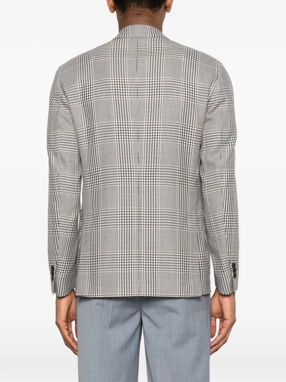 Lardini Geruite blazer Bruin