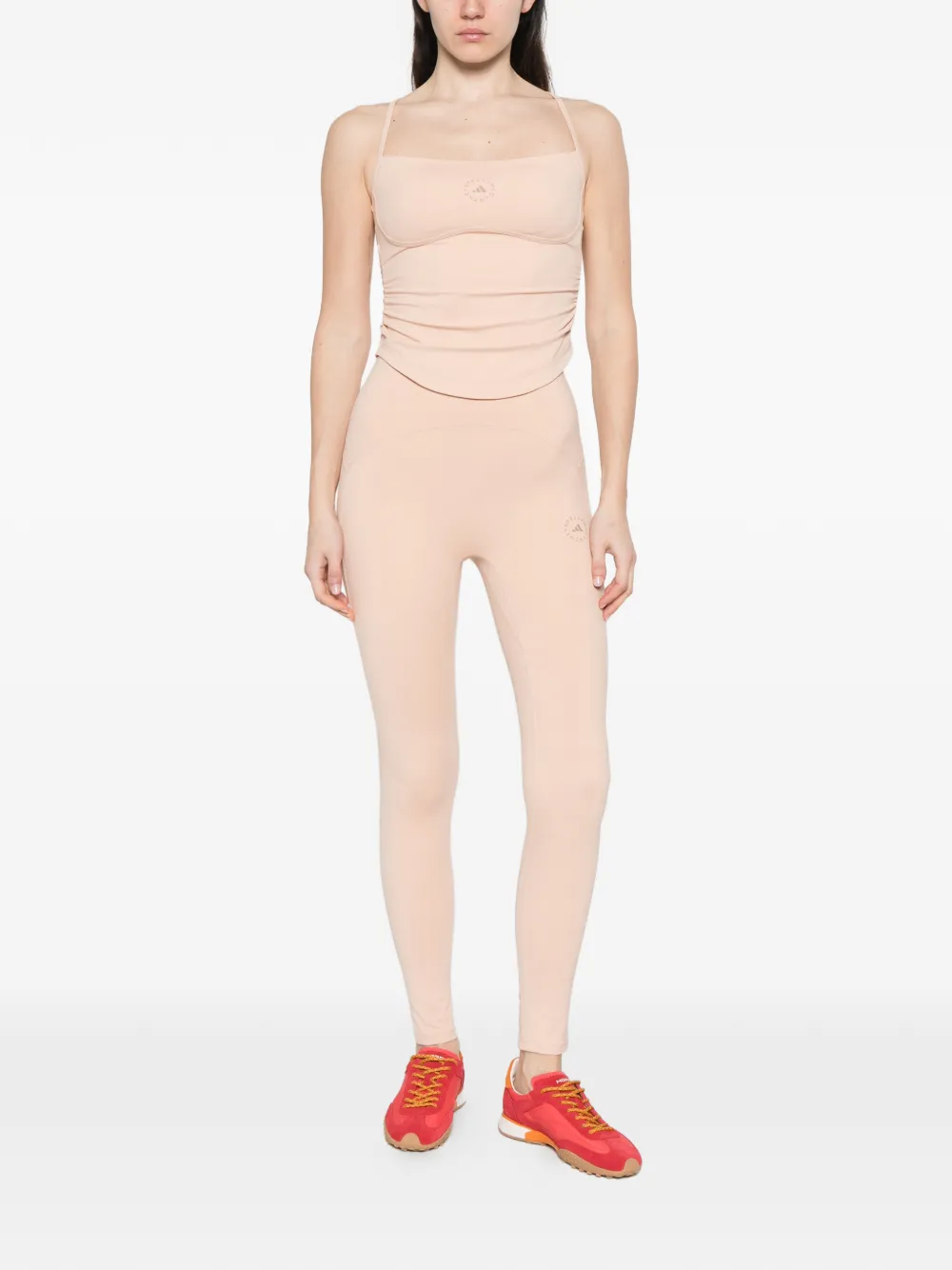 adidas by Stella McCartney High waist legging Beige