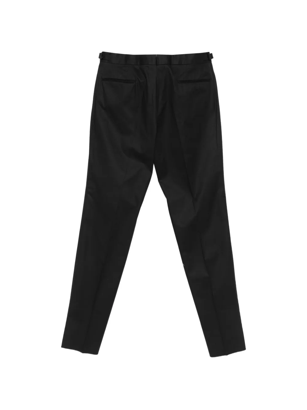 Zegna Geplooide broek met verstelbare zijkant Blauw