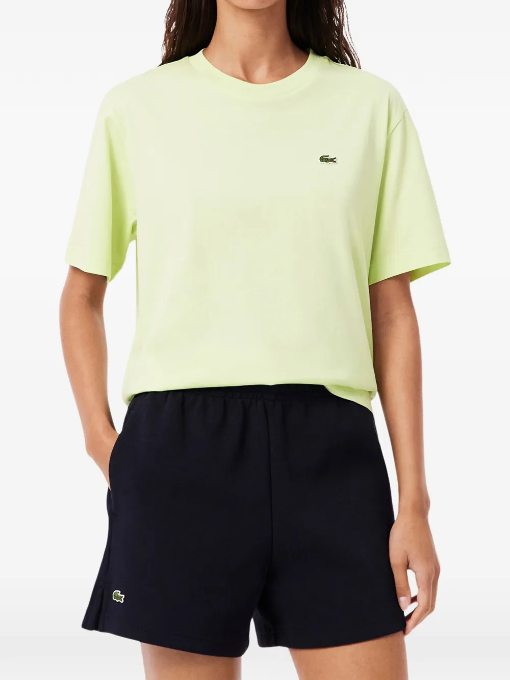 Lacoste T-shirt met logo Groen