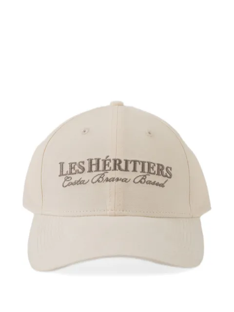 LES HÉRITIERS logo-embroidery baseball cap