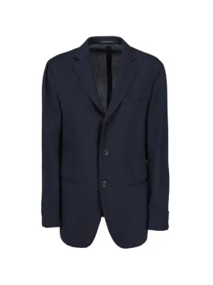 Ermenegildo Zegna Vintage Zenith Wool Blazer | Black | FARFETCH