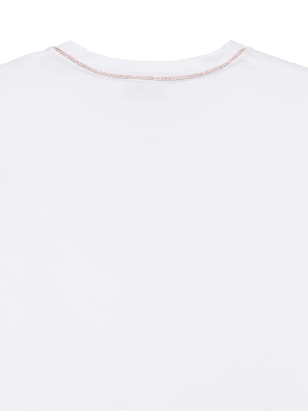 Le Tricot Perugia T-shirt met ronde hals Wit