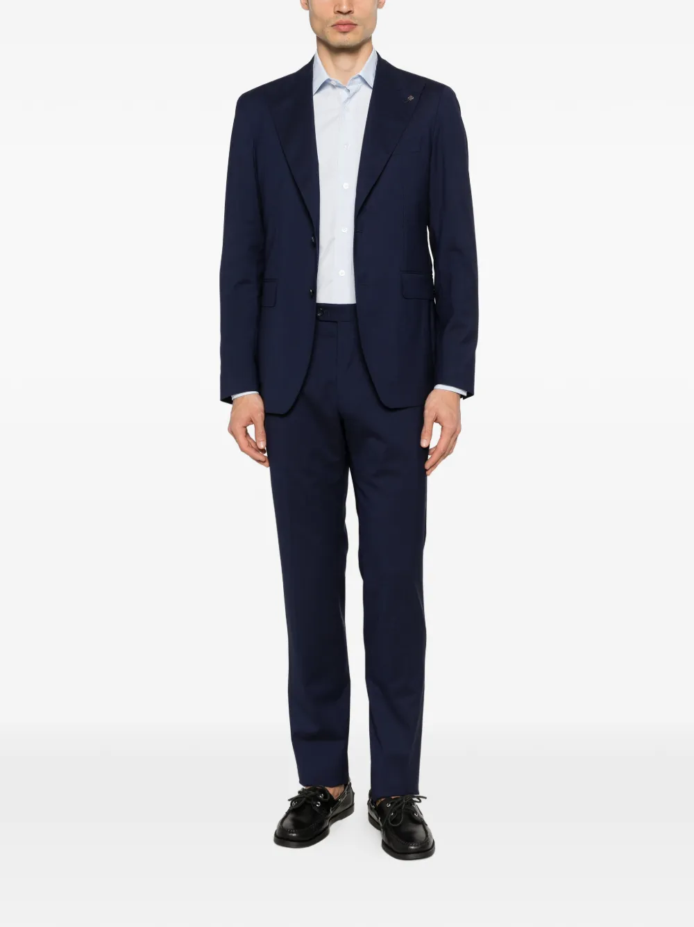 Tagliatore Pak met speld detail Blauw