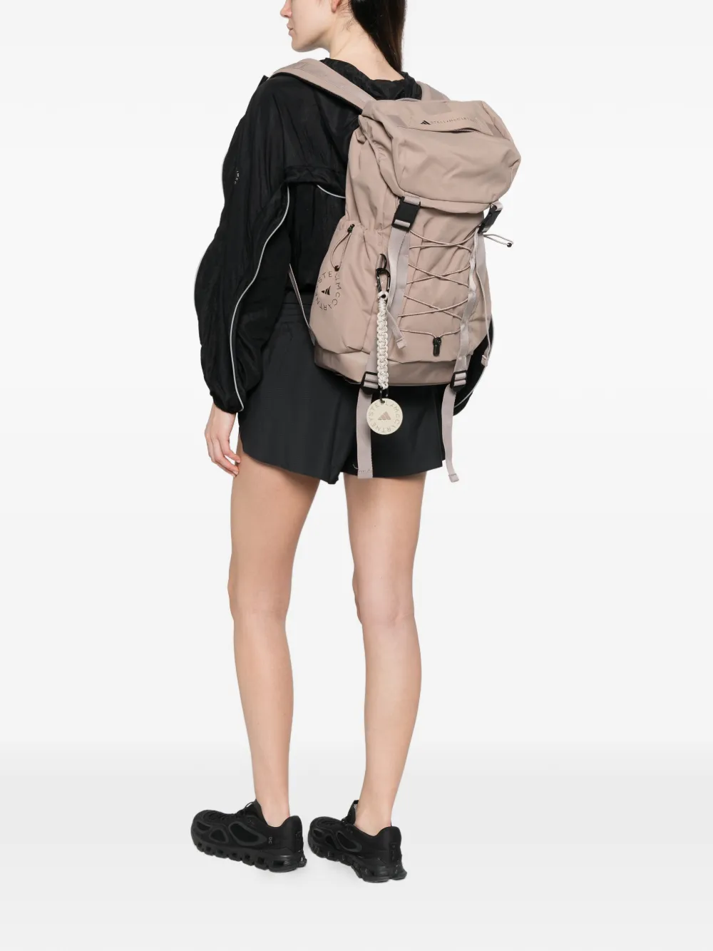 adidas by Stella McCartney Rugzak met trekkoord Beige