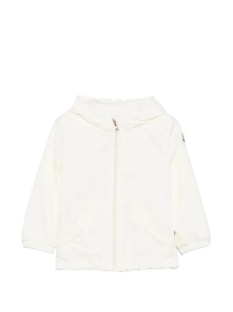 Moncler Enfant zip-up hooded jacket