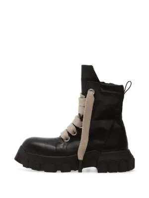 Rick Owens lace-up Platform Boots | Black | FARFETCH