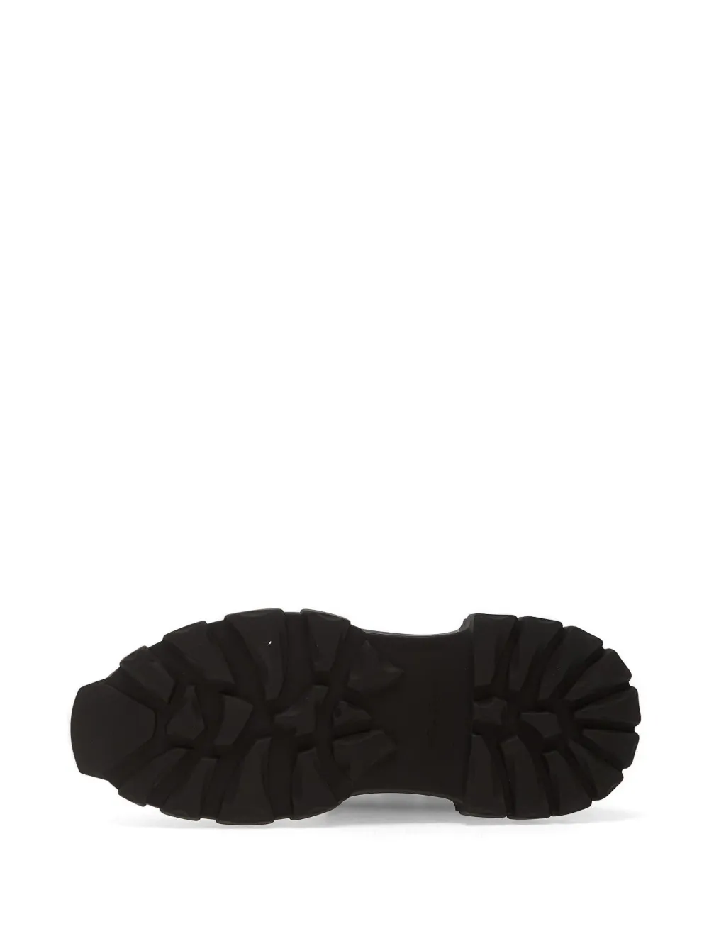 Rick Owens leather combat boots Zwart