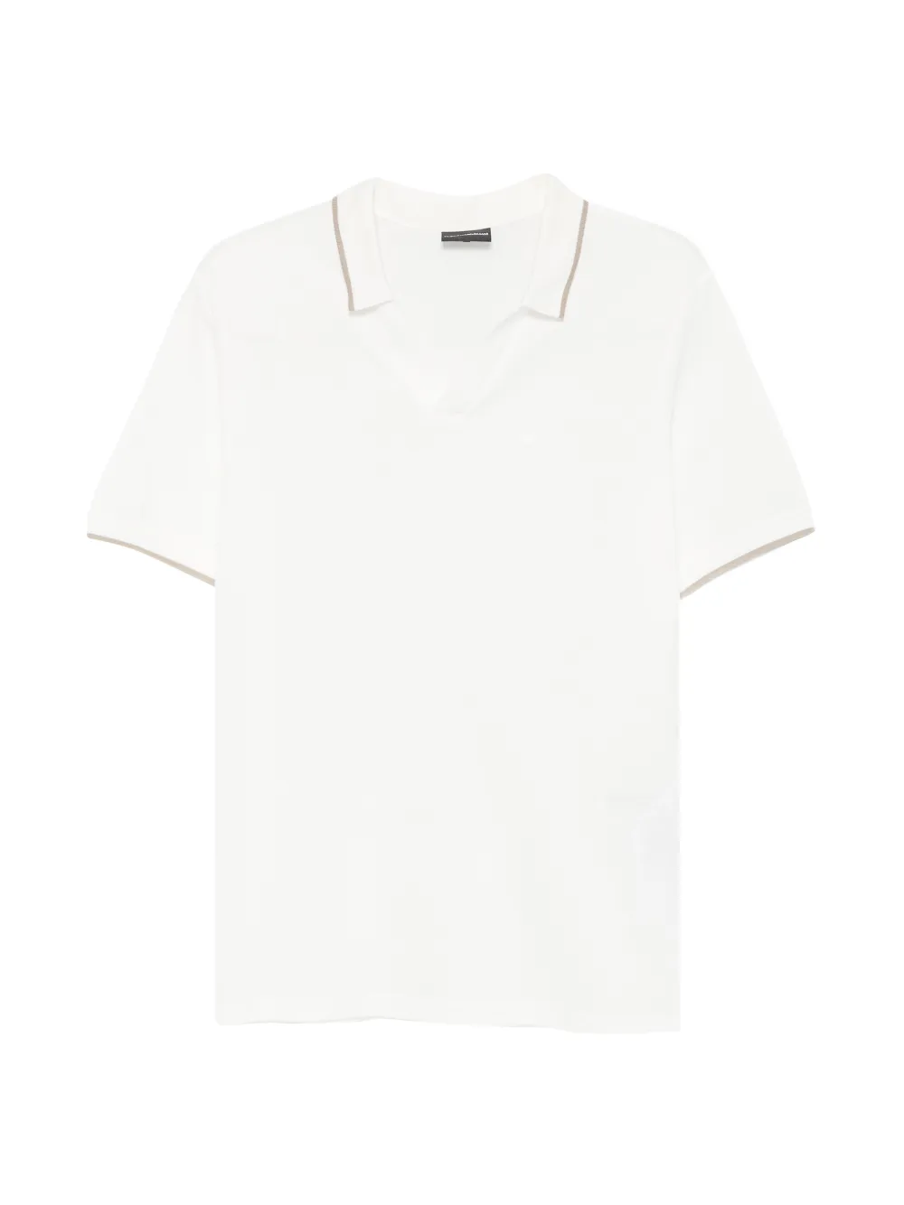 Emporio Armani T-shirt con scollo a V - Bianco