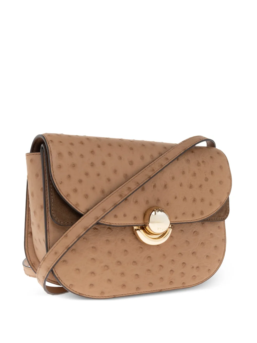 Furla Kleine 'Sfera crossbodytas met textuur Bruin