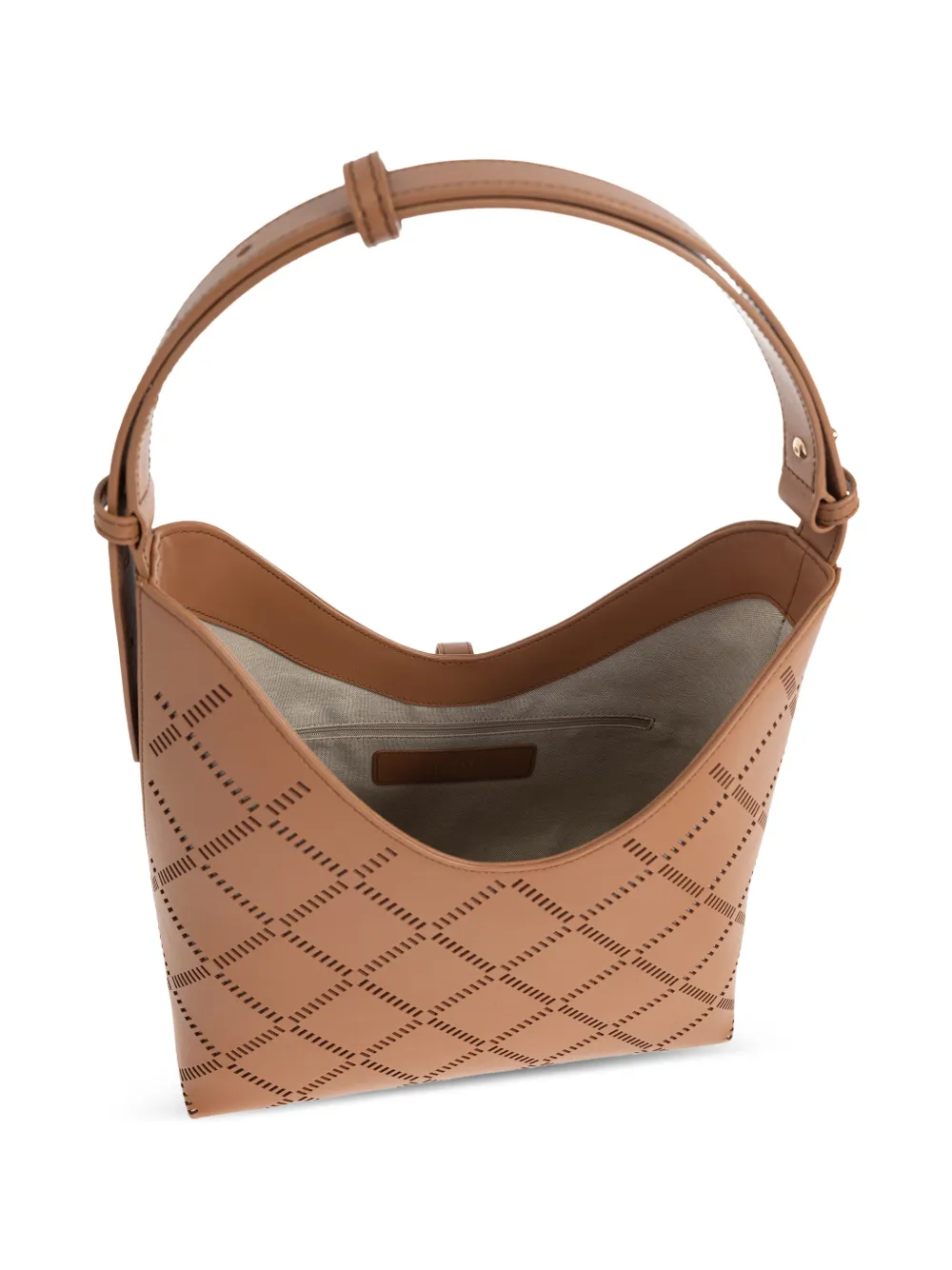 Medium Goccia Laser-Cut Shoulder Bag