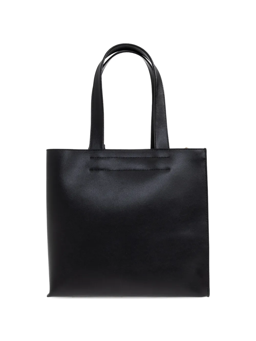 Furla Medium Divide leren shopper met handvat Zwart