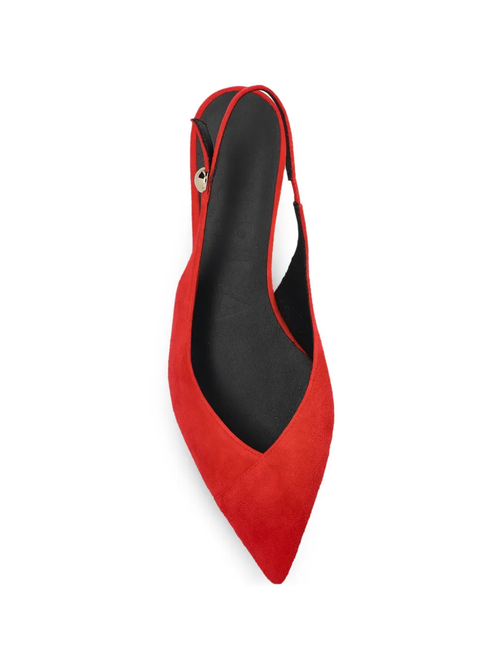  Furla Sfera Pointed-toe Leather Pumps - Red 