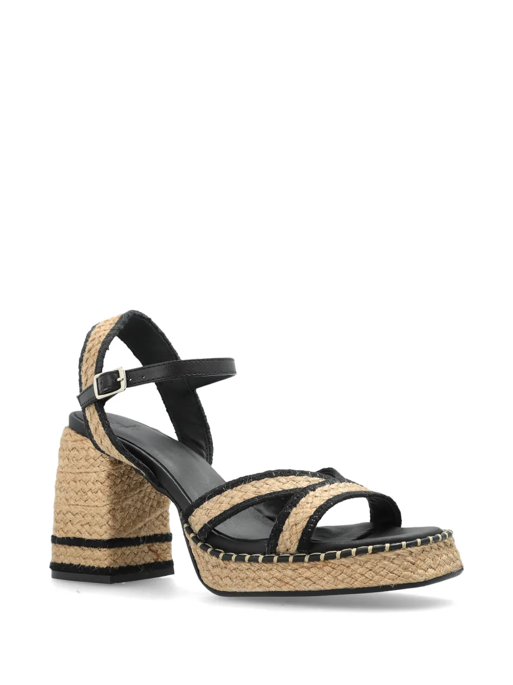 Castañer Sandalen met plateauzool Beige