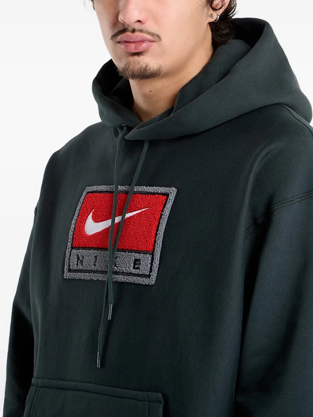 Nike Hoodie met logo Zwart