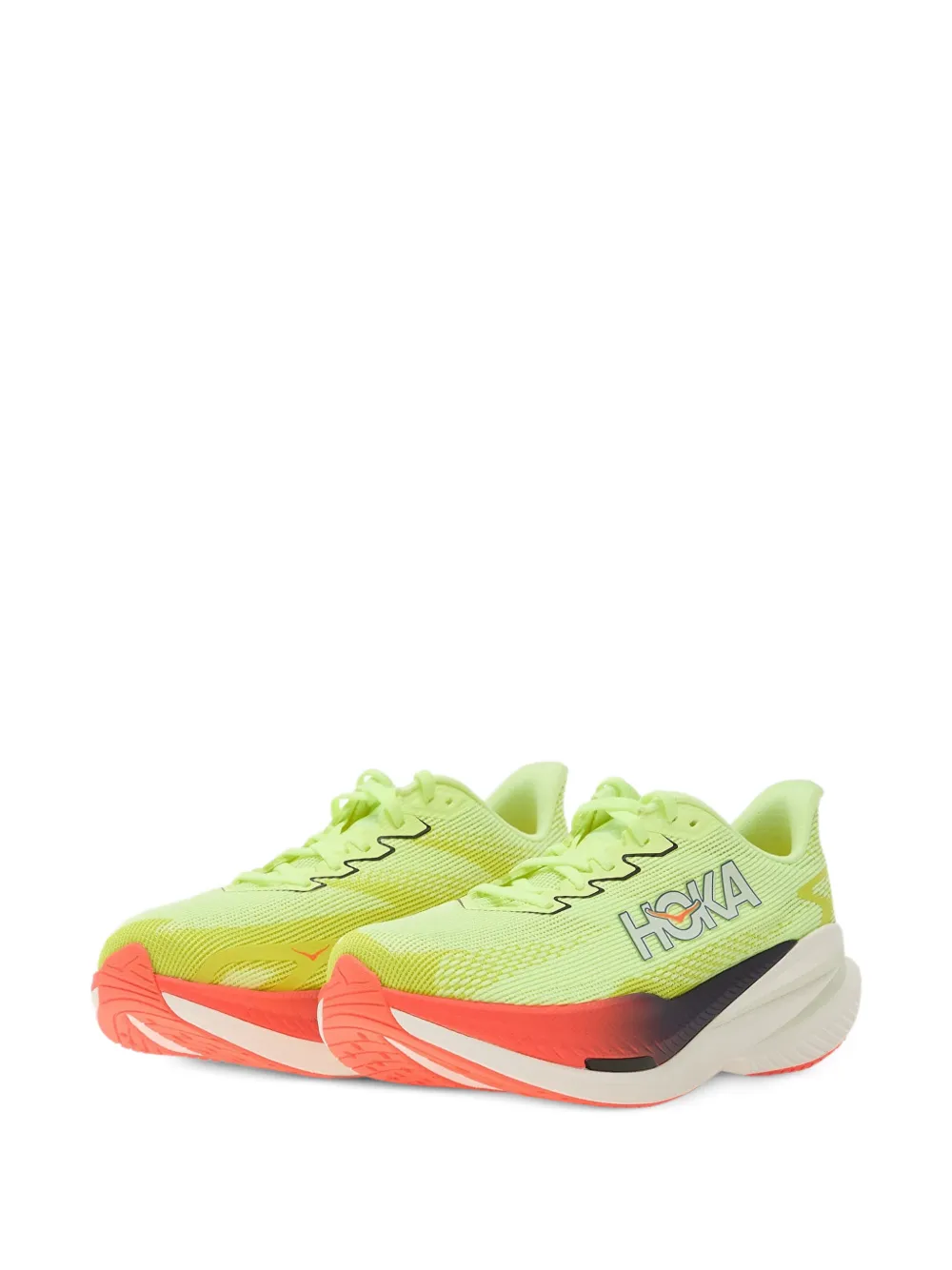 HOKA Mach X 3 sneakers Geel