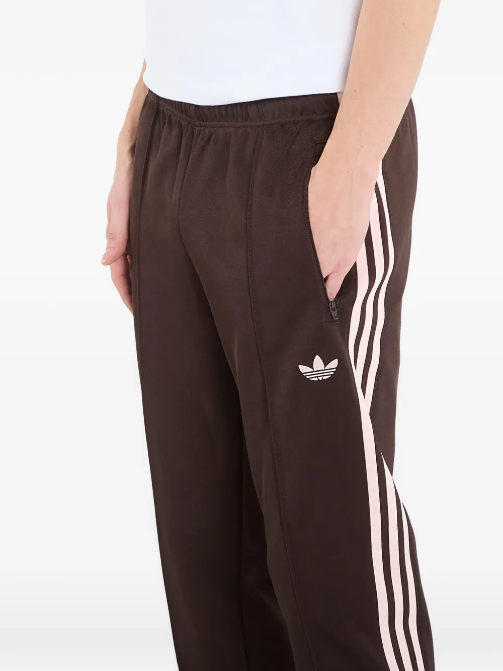 adidas Trainingsbroek met zijstreep Bruin