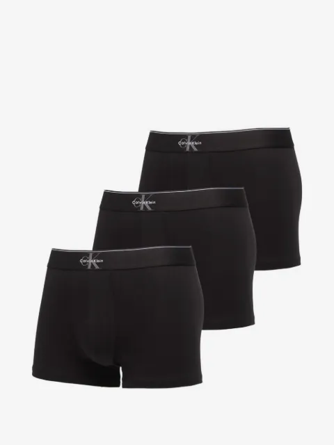 Calvin Klein logo-waistband boxers (set of three)