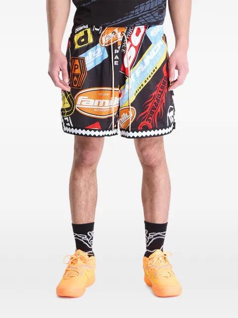 PUMA x Fast & Furious printed shorts
