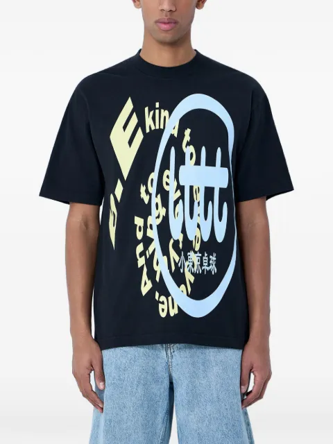 b.Eautiful logo-motif crew-neck T-shirt