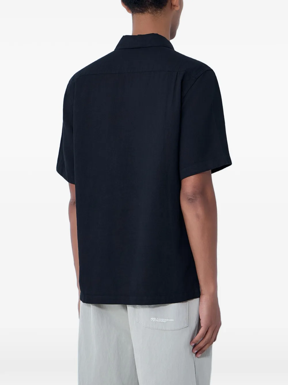  Moos Studio Short-sleeve Shirt - Black 