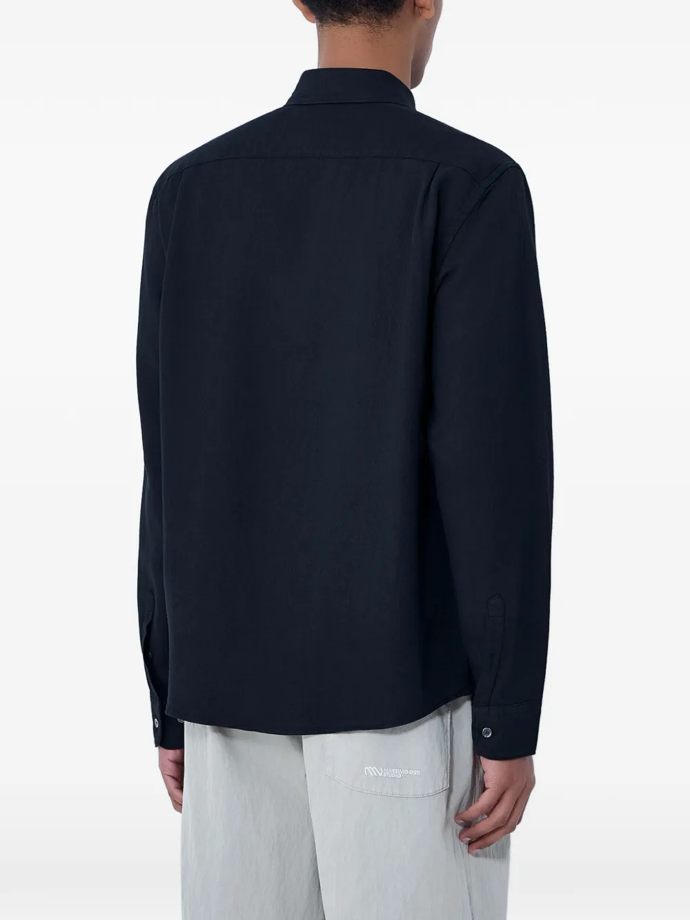  Moos Studio Chest-pockets Shirt - Black 