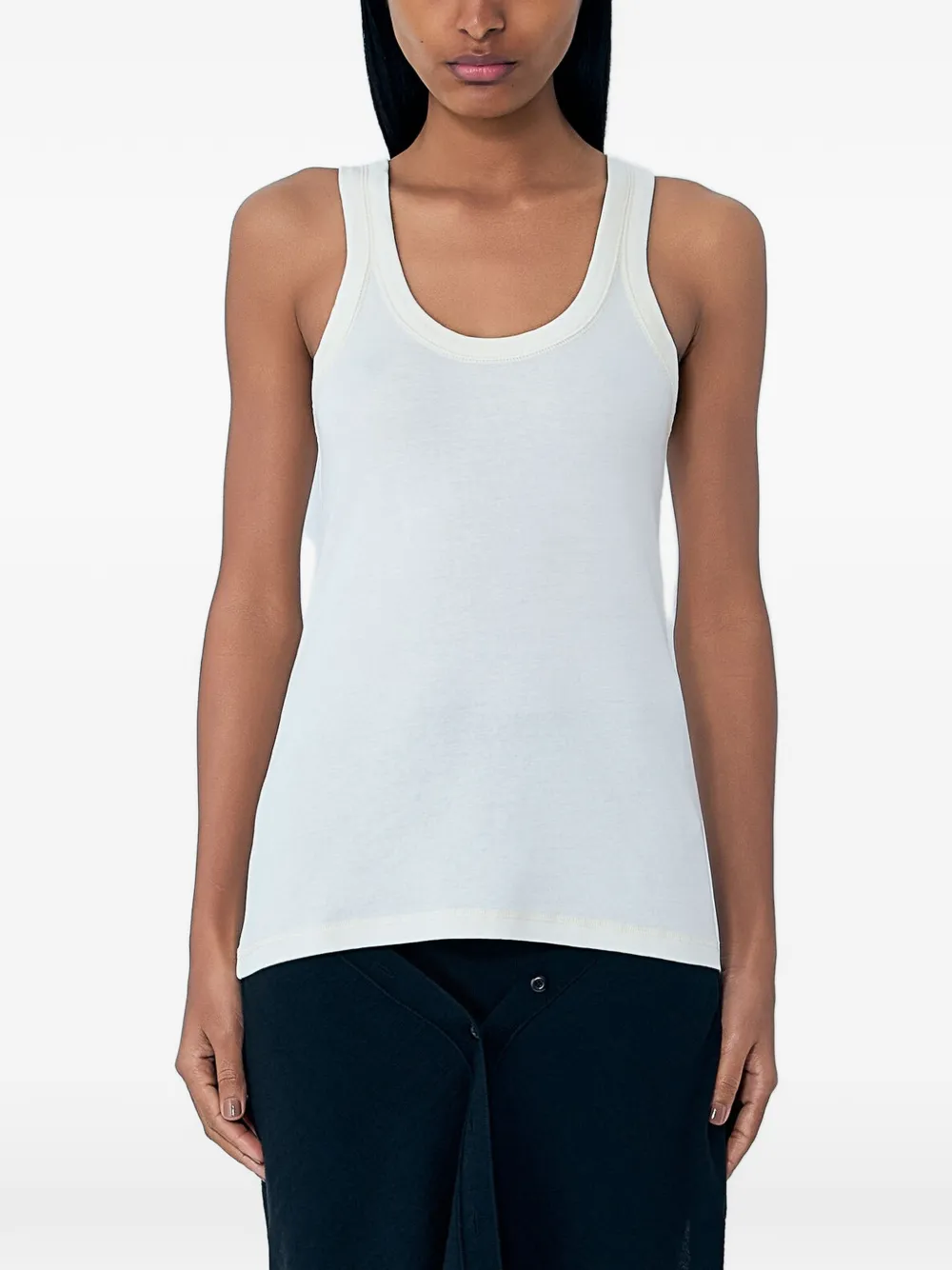 LEMAIRE racerback tank top - Toni neutri