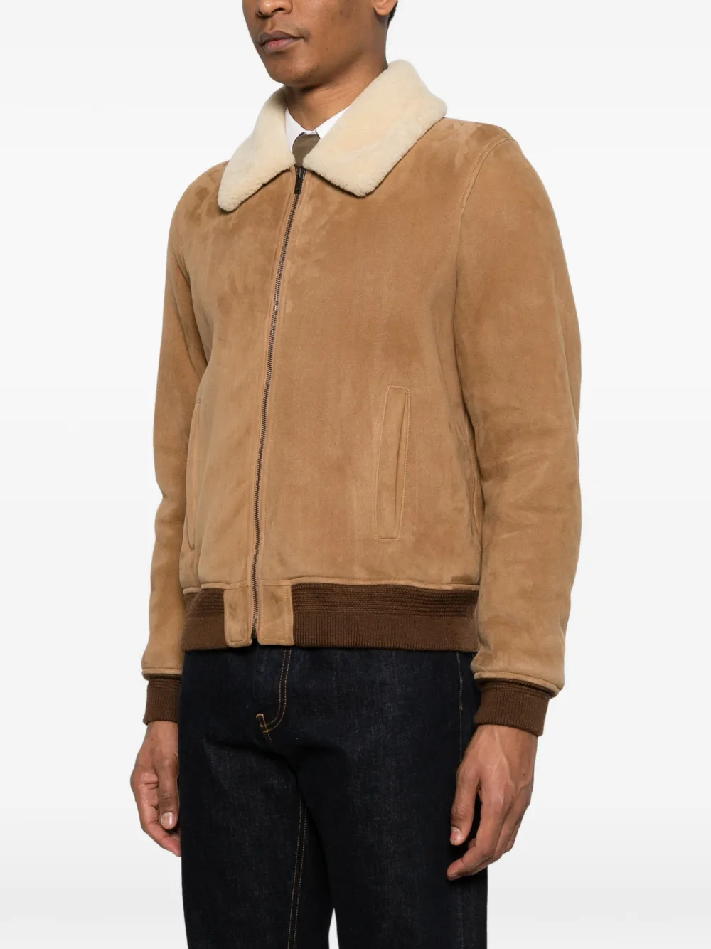  Saint Laurent Long-sleeves Jacket - Brown 