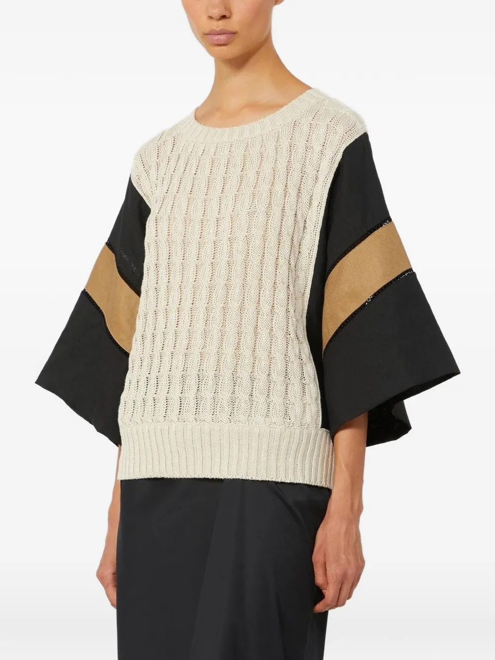 Max Mara crew-neck sweater - Neutrals