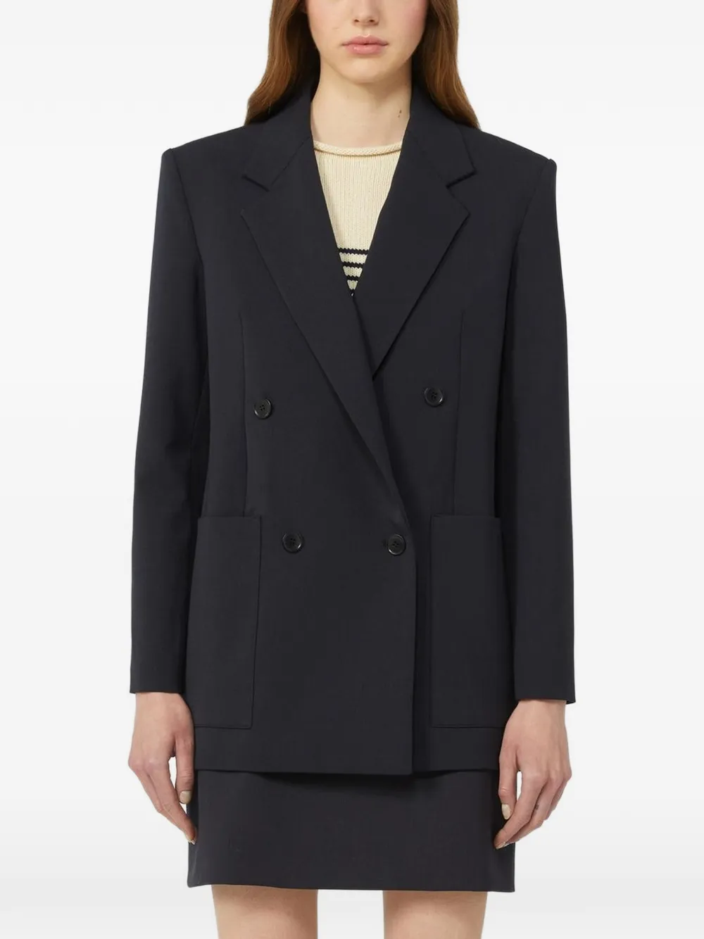 Weekend Max Mara Eloce double-breasted blazer - Blu