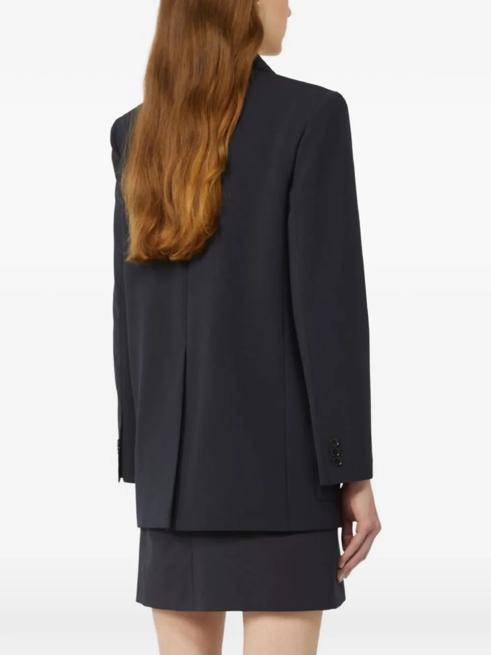  Weekend Max Mara Eloce Double-breasted Blazer - Blue 