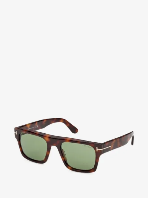 TOM FORD Cyrus tortoiseshell-effect sunglasses