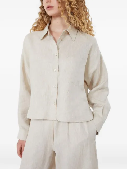 Weekend Max Mara pocket-detail linen shirt