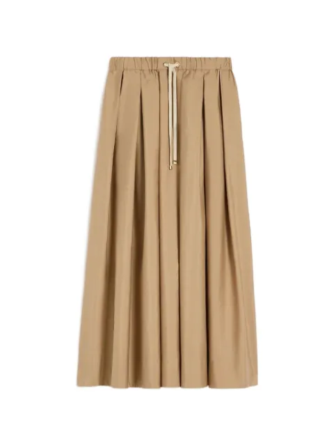 'S Max Mara Smmpineta pleated drawstring skirt