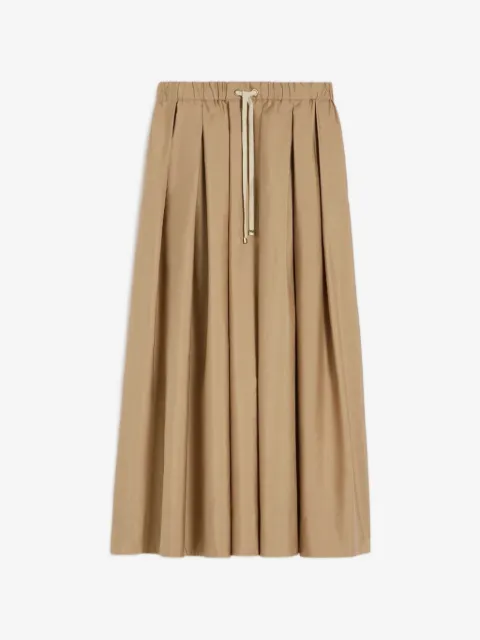 'S Max Mara Smmpineta pleated drawstring skirt