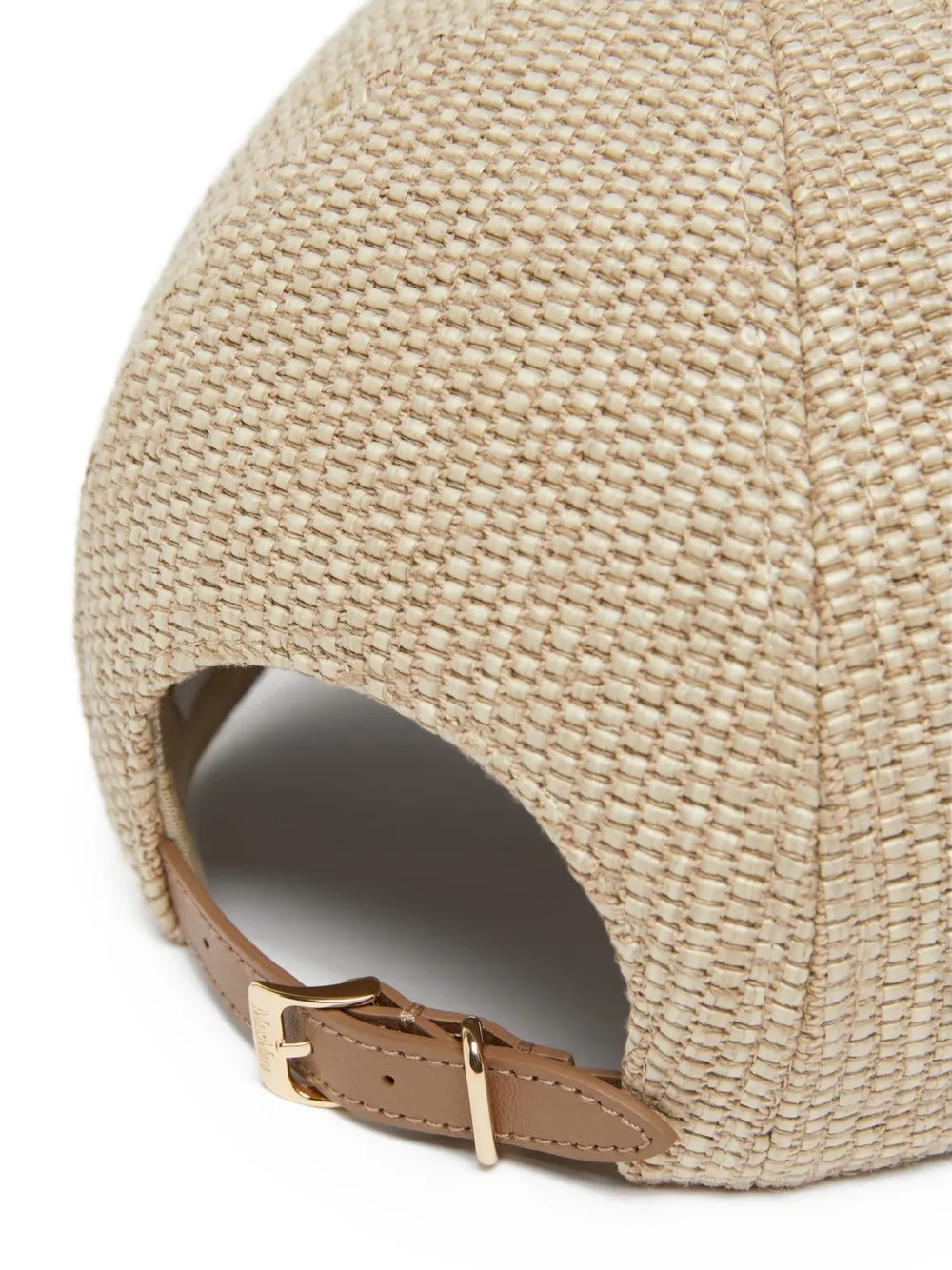  Max Mara Logo-embroidered Baseball Cap - Neutrals 