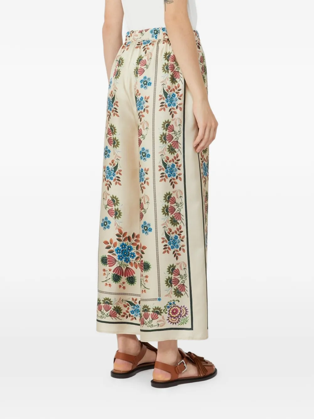  Weekend Max Mara Wkdsnack Printed Trousers - Neutrals 