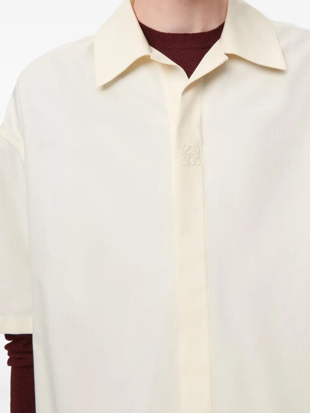 Loewe Short-sleeve Shirt - White 