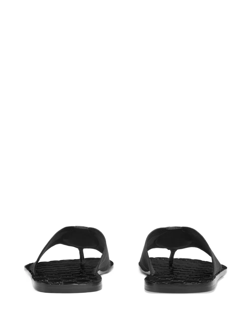 Gucci Riviera sandalen met string Zwart