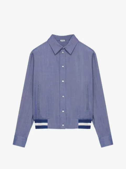 LOEWE logo bomber jacket