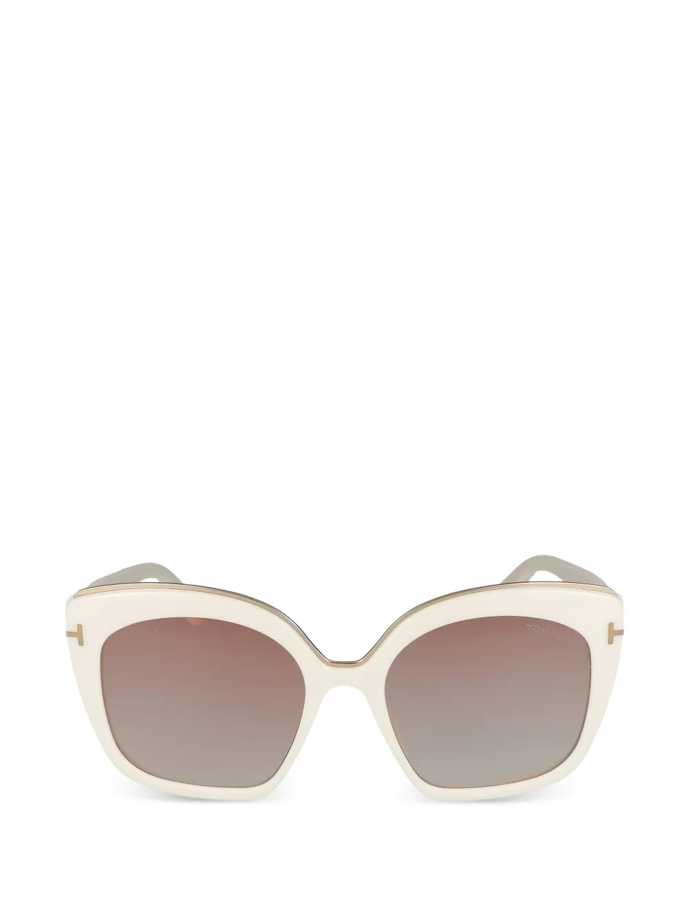 TOM FORD Chantalle cat-eye sunglasses - Toni neutri