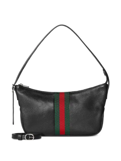 Gucci leather messenger bag